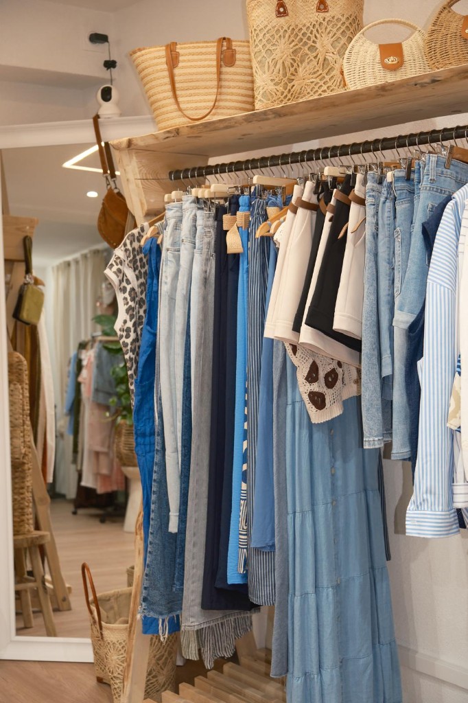 Sélection tons bleus et naturels
